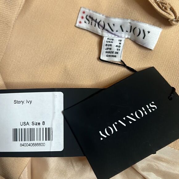 Shona Joy Ivy Tailored Strappy Top in Peanut Butter - Picture 10 of 10